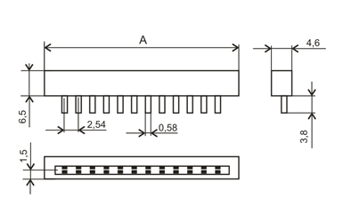 Connector 3900-PST